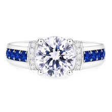Natural Diamond Ring 3ct - White Gold 14K