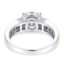 Natural Diamond Ring 3ct - White Gold 14K