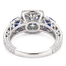 Natural Diamond Ring 3ct - White Gold 14K