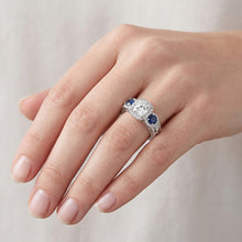Natural Diamond Ring 3ct - White Gold 14K