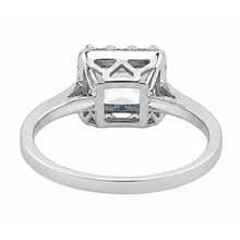 Natural Diamond Ring 4ct - White Gold 14K