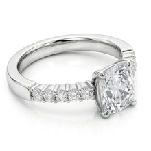 Natural Diamond Ring 6ct - White Gold 14K