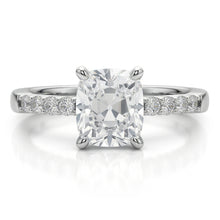 Natural Diamond Ring 6ct - White Gold 14K