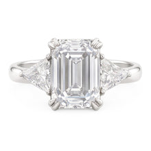 Natural Diamond Ring 7.25ct - White Gold 14K