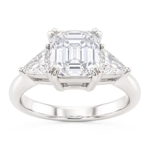 Natural Diamond Ring 7.25ct - White Gold 14K