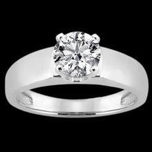 Natural Diamond Solitaire Ring 2.50 Ct. Women Jewelry 