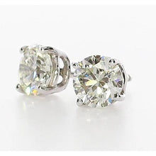 Diamond Studs Earring 1.50 Carats Basket Setting Jewelry