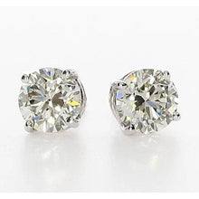 Diamond Studs Earring 1.50 Carats Basket Setting Jewelry
