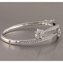 Natural Diamond Women Bangle 5 Carats Jewelry New