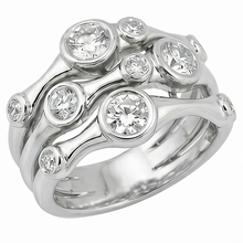 Natural Earth Mined DIAMOND ( NOT LAB GROWN ) Fancy Ring 1.10 Carats 14K White Men's Jewellery New