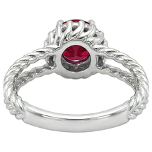 Natural Earth Mined DIAMOND ( NOT LAB GROWN ) Ring Ruby and DIAMOND ( NOT LAB GROWN )s 2 Carats White Gold 14K Jewellery