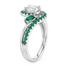 Natural Earth Mined Diamond Ring 1.65 Carats Emeralds Jewellery New