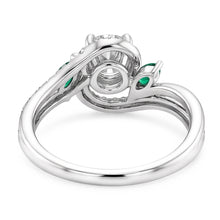 Natural Earth Mined Diamond Ring 1.65 Carats Emeralds Jewellery New
