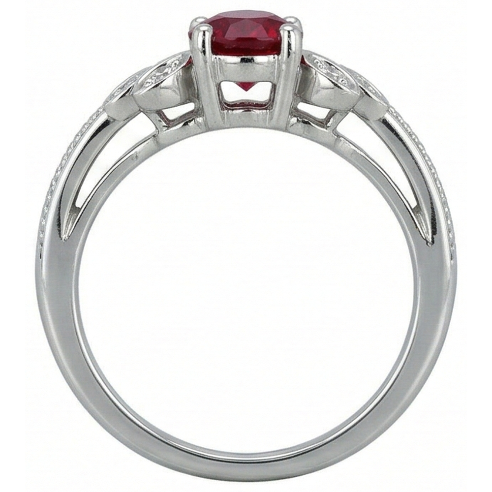Natural Earth Mined Diamond Ring Antique Style 1 Carat Milgrain Jewellery Gemstone