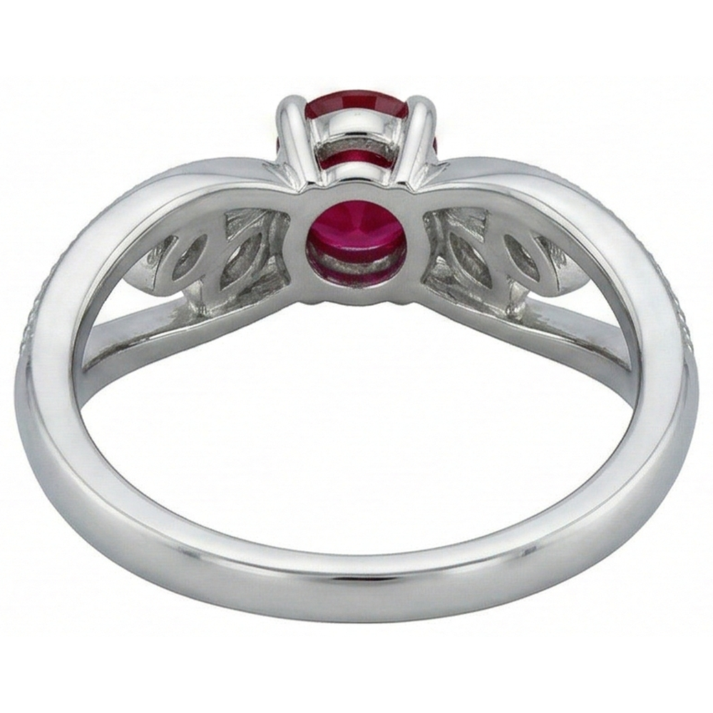 Natural Earth Mined Diamond Ring Antique Style 1 Carat Milgrain Jewellery Gemstone