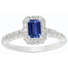 Natural Earth Mined Diamond Ring Halo Sri Lanka Sapphire Gold Wedding Jewellery 3 Carats