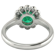 Luxury Gemstone Ring 2.50 ct – back view