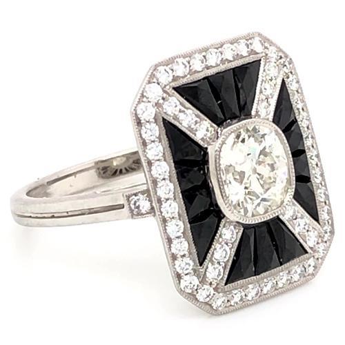 Natural Halo Diamond Engagement Ring 5 Carats Octagon Shape 3