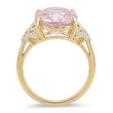 Natural Kunzite Ring 15.50ct - Yellow Gold 14K