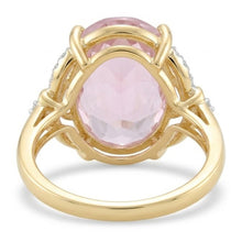 Natural Kunzite Ring 15.50ct - Yellow Gold 14K