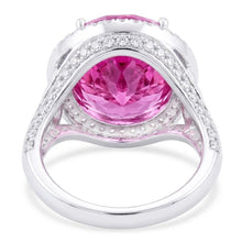 Natural Kunzite Ring 18.50ct - White Gold 14K