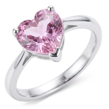 Natural Kunzite Ring 18ct - White Gold 14K