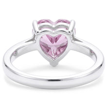 Natural Kunzite Ring 18ct - White Gold 14K