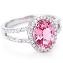 Natural Kunzite Ring 19.50ct - White Gold 14K