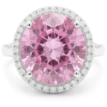 Natural Kunzite Ring 22.50ct - White Gold 14K