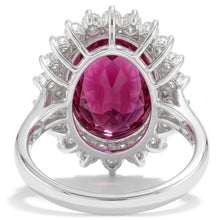Natural Kunzite Ring 29.25ct - White Gold 14K
