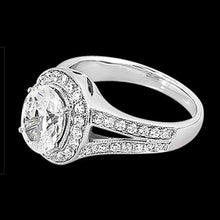 Natural Oval Diamond Gold Wedding Ring