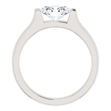 Natural Oval Solitaire Diamond Engagement Ring 4 Carats White Gold 3