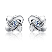 Natural Round Diamond 1.20 Carats Women Stud Earring 14K White Gold