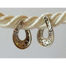 Natural Round Diamond Hoop Earrings 1 Carats G/H White Gold Finish