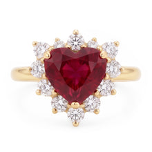 Natural Ruby Ring 2.25ct - Yellow Gold 14K