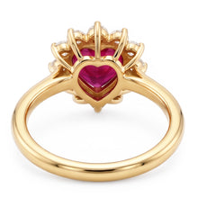Natural Ruby Ring 2.25ct - Yellow Gold 14K