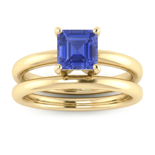 Natural Sapphire Eternity Band 1.50ct - Yellow Gold 14K