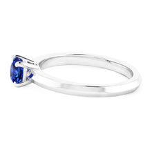 Natural Sapphire Ring 1.25ct - White Gold 14K