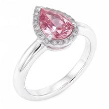 Natural Sapphire Ring 1.26ct - White Gold 14K