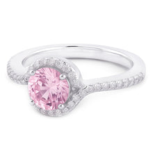 Natural Sapphire Ring 1.35ct - White Gold 14K