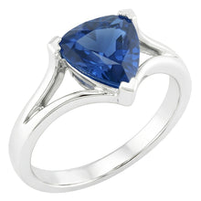 Natural Sapphire Ring 1.50ct - White Gold 14K