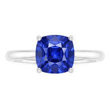 Natural Sapphire Ring 1.50ct - White Gold 14K