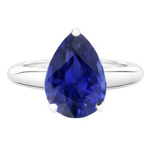 Natural Sapphire Ring 1.50ct - White Gold 14K