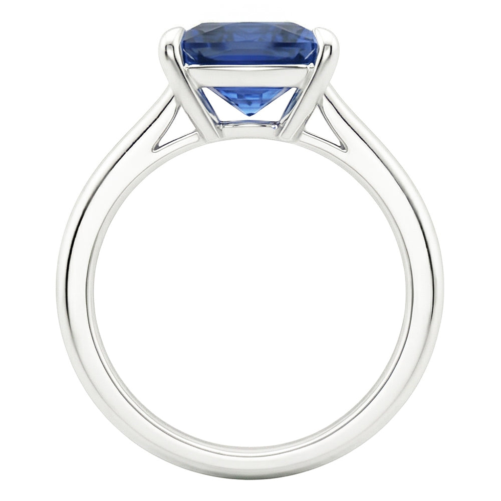 Natural Sapphire Ring 1.50ct - White Gold 14K