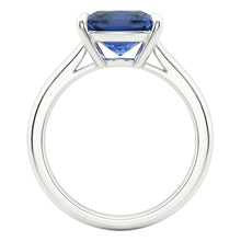 Natural Sapphire Ring 1.50ct - White Gold 14K