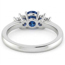 Natural Sapphire Ring 1.50ct - White Gold 14K