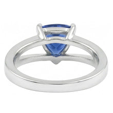 Natural Sapphire Ring 1.50ct - White Gold 14K