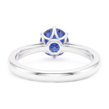Natural Sapphire Ring 1.50ct - White Gold 14K