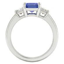Natural Sapphire Ring 1.50ct - White Gold 14K