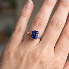 Natural Sapphire Ring 1.50ct - White Gold 14K